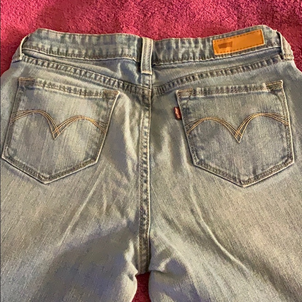 Light blue denim Levi bootcut bold curve size 11 L